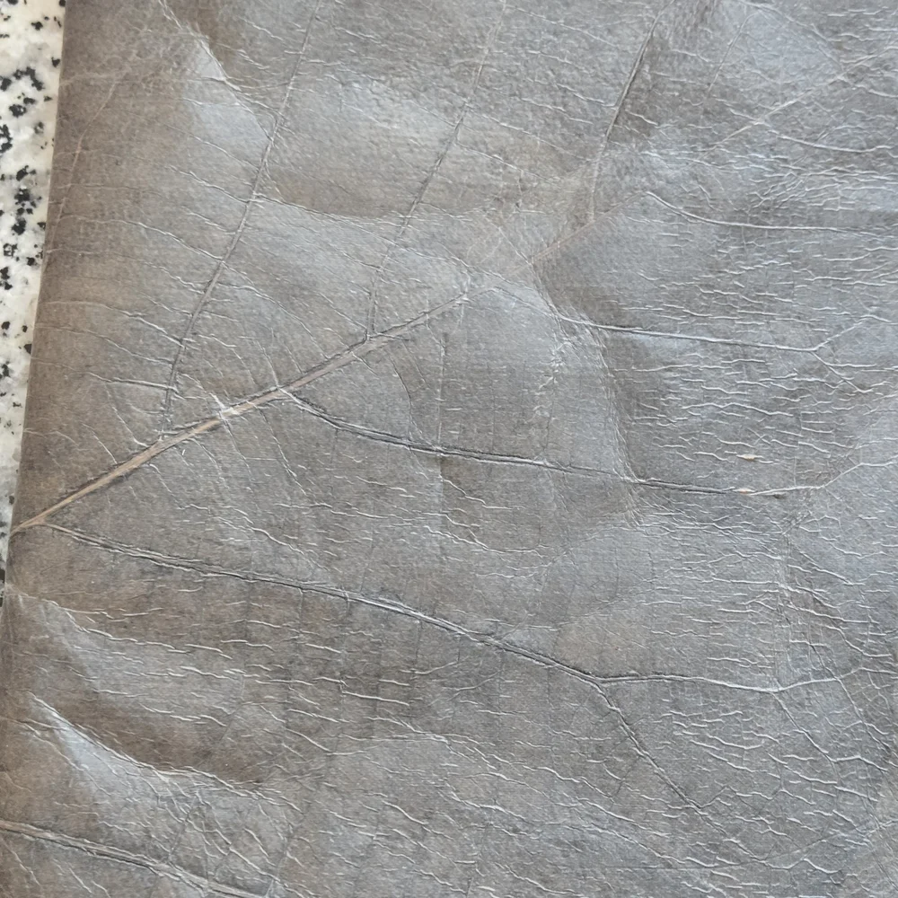 ​Sustainable Leaf Leather Tech Sleeve / Oversized Clutch